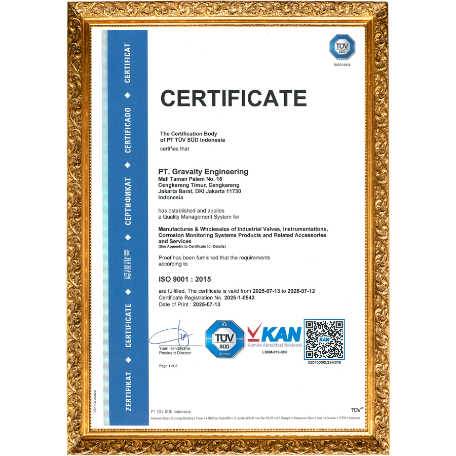 🏆 ISO 9001 : 2015 Certification – Our Commitment to Quality